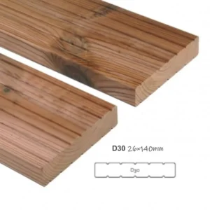 Thermory Тhermo Sosna D30sg – deska tarasowa thermo drewno