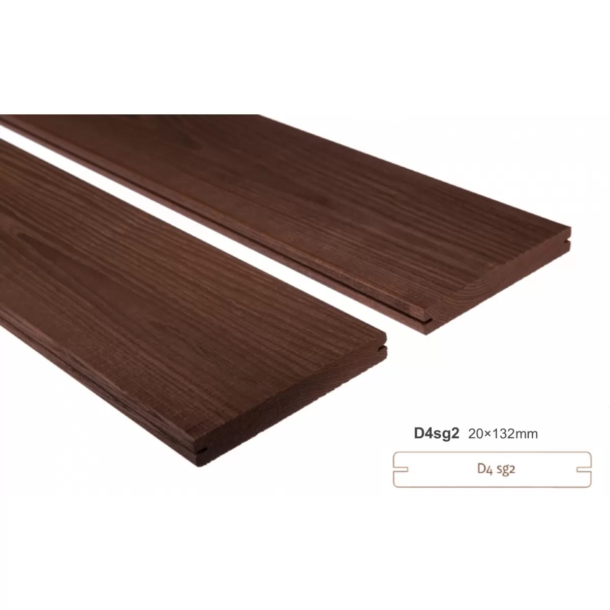 Thermo jesion D4sg2 20x132x1800mm