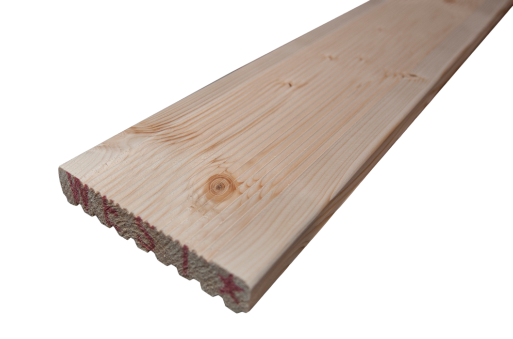 Deska Świerk AB KD drobnoryflowana/gruboryflowana